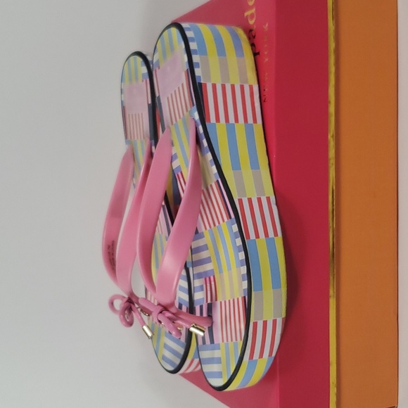 Kate Spade Multi-colored platform sandals - Picture 5 of 6